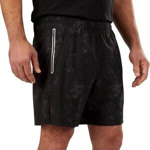 NEW Members Mark Men's Work It Out Shorts Black Tie Dye XXL